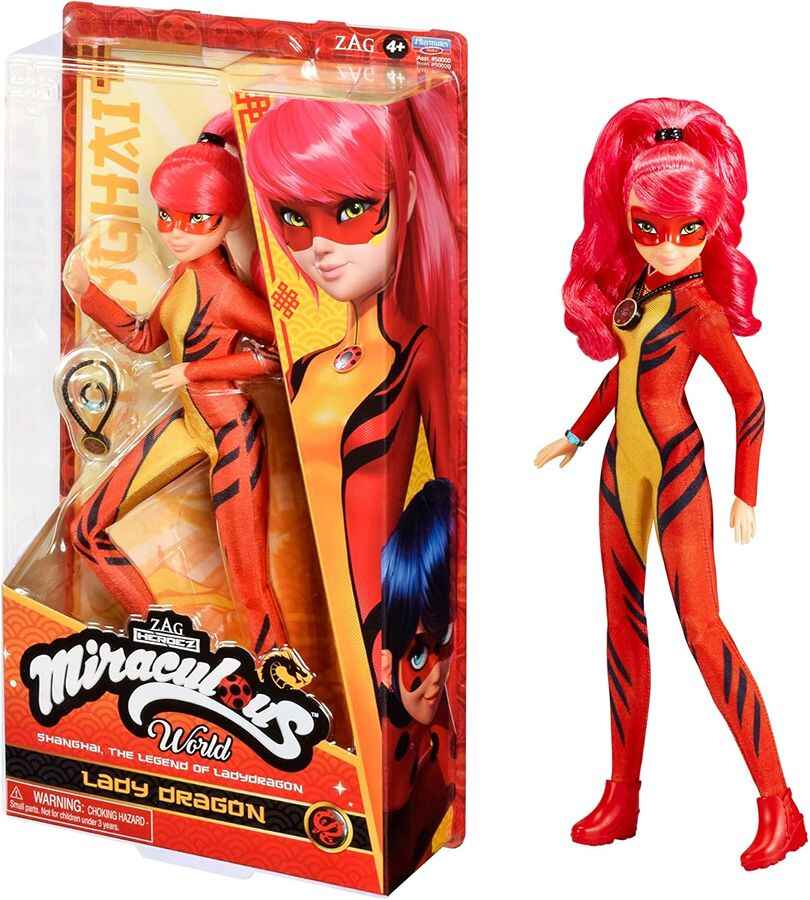 Miraculous Ladybug and Cat Noir World Lady Dragon (Shanghai) 10.5 Inch Fashion Doll