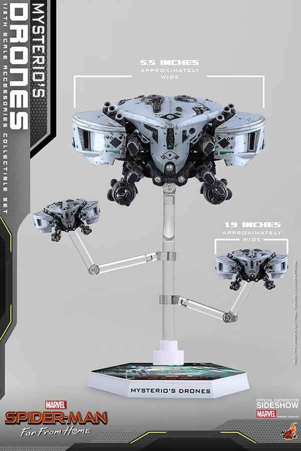 Spider-Man Far From Home - Marvel Mysterio's Drones Accessories set 1/6 Scale ACS011 906930