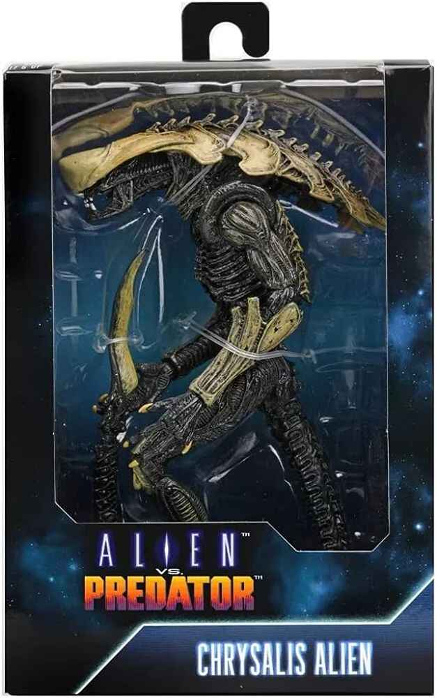 Alien vs Predator Game Movie Deco Variant Chrysalis Alien 9 Inch Action Figure