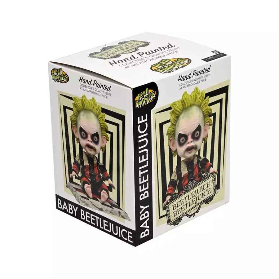 Beetlejuice 2 Movie Head Knockers Baby Beetlejuice 6.5 Inch Headknocker