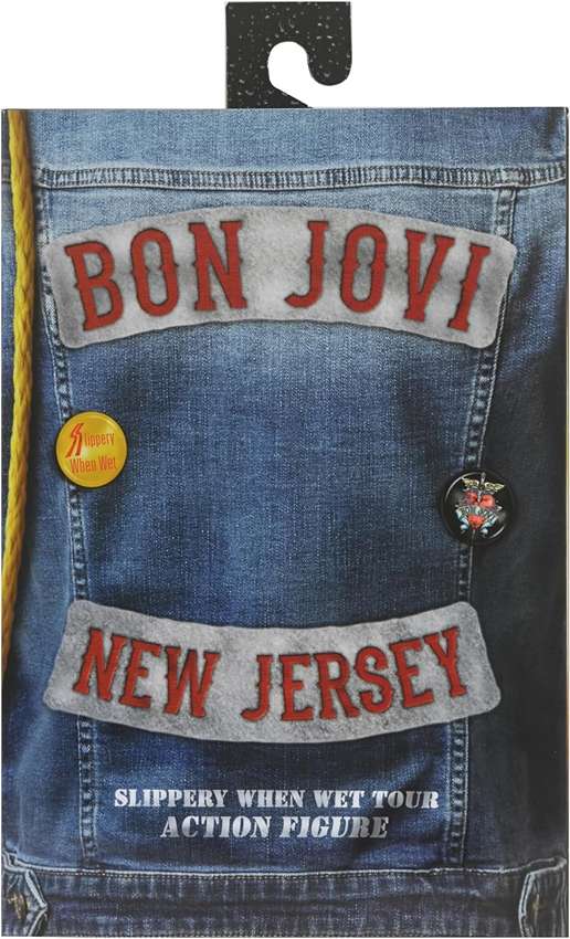 Bon Jovi Slippery When Wet Tour 7 Inch Action Figure