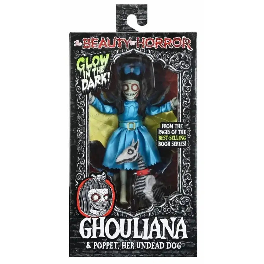 The Beauty of Horror Ghouliana and Poppet (Glow in the Dark) Clothed Action Figure