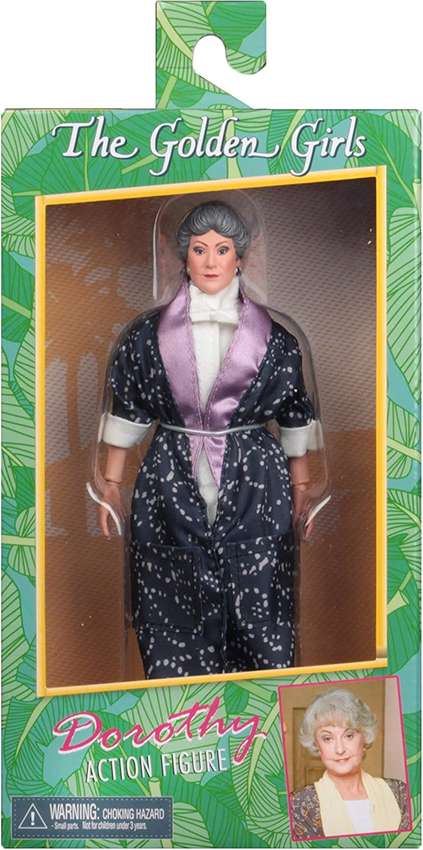 The Golden Girls Dorothy 8 Inch Retro Clothed Action Figure