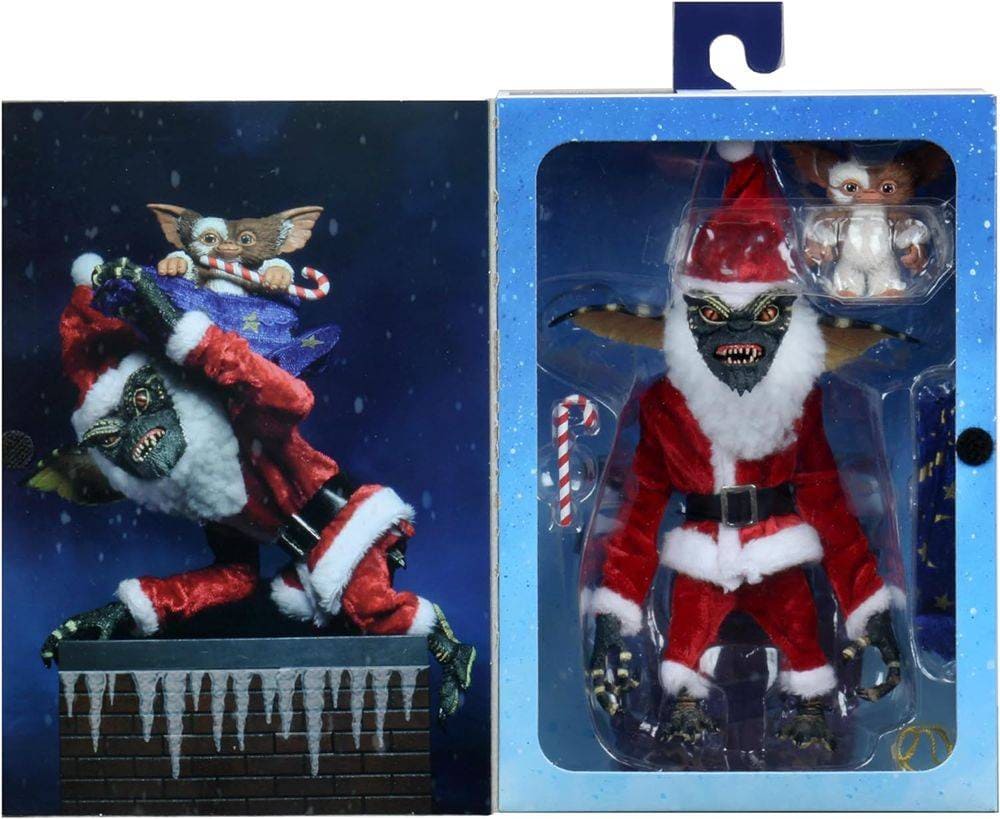 Gremlins Santa Stripe with Gizmo 7 Inch Ultimate Action Figure