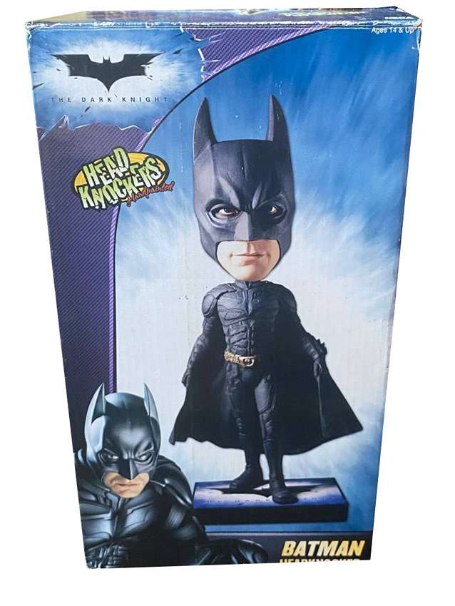 Head Knockers DC Batman The Dark Knight 8 Inch Hand Painted Headknockers