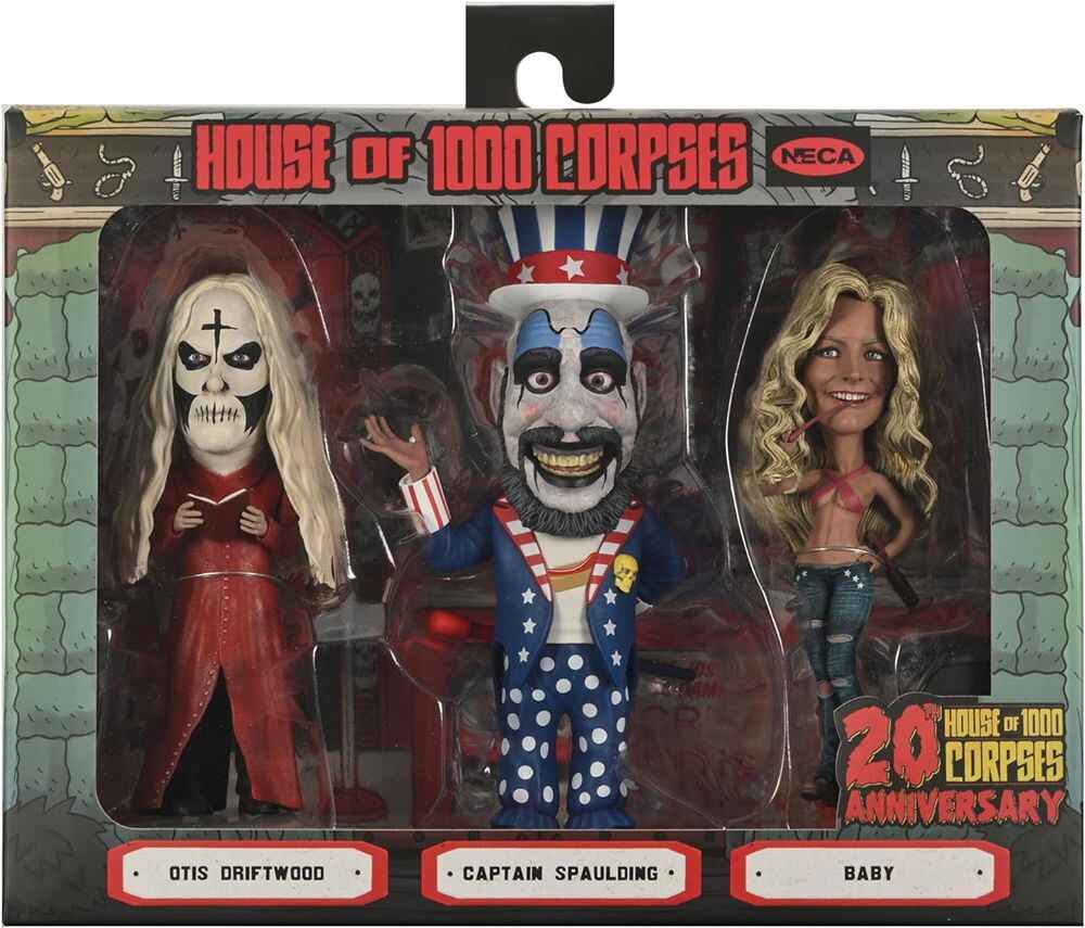 House of 1000 Corpses 20th Ann. The Little Big Head 3-Pack Figure