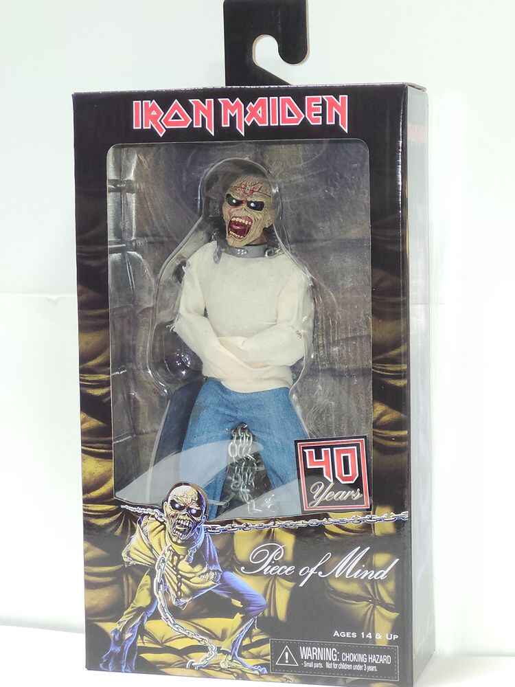 Iron Maiden Piece of Mind 8 Inch Clothed Action Figure