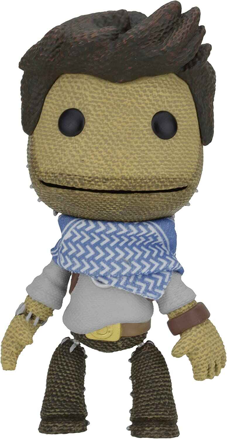 Little Big Planet Series 2 Uncharted Nathan Drake Sackboy 7 Inch Scale  Action Figure