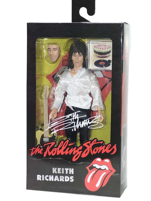 The Rolling Stones Keith Richards (1975) 8 Inch Retro Clothed Action Figure