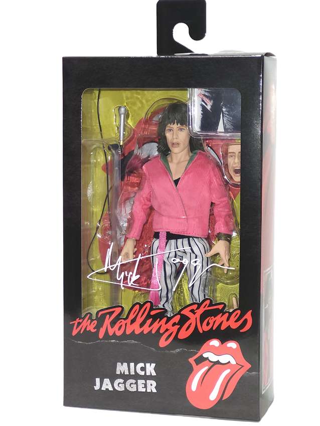 The Rolling Stones Mick Jagger (1975) 8 Inch Retro Clothed Action Figure