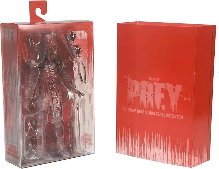 Predator Prey Movie Feral Blood Predator Ultimate 8 Inch Action Figure