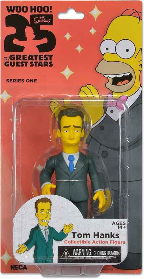 The Simpsons 25th Anniversary Series 1 - Tom Hanks 5 Inch Action Figure