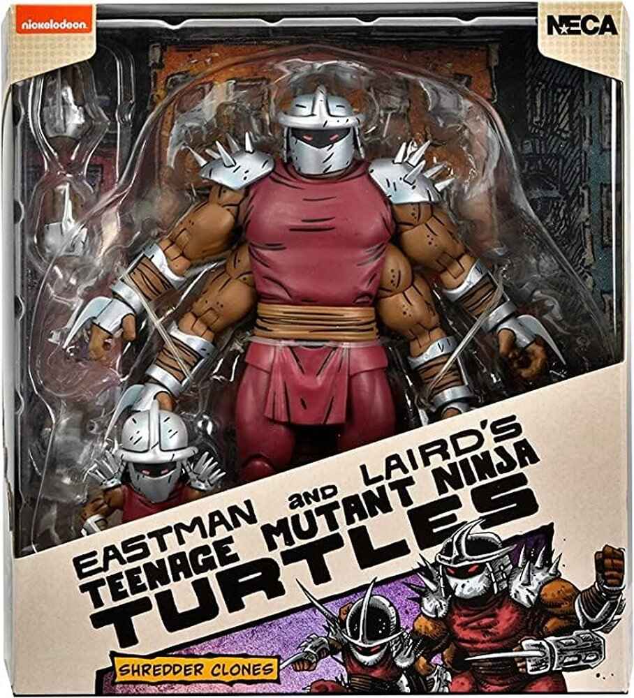 Teenage Mutant Ninja Turtles Mirage Comics Shredder Clone & Mini Shredder Deluxe 6 Inch Action Figure