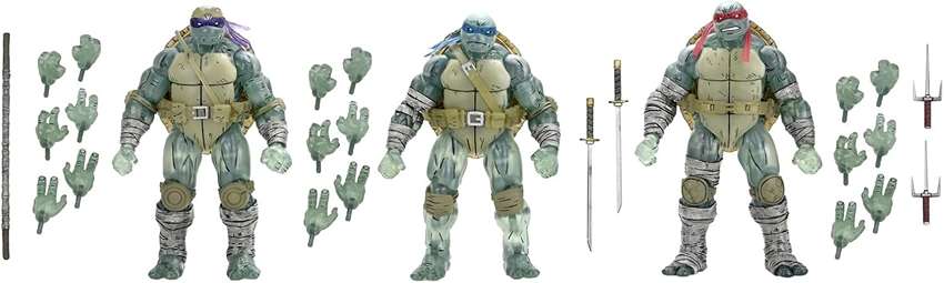 Teenage Mutant Ninja Turtles Comics The Last Ronin Ghost Brothers 7 Inch Scale Action Figure 3-Pack