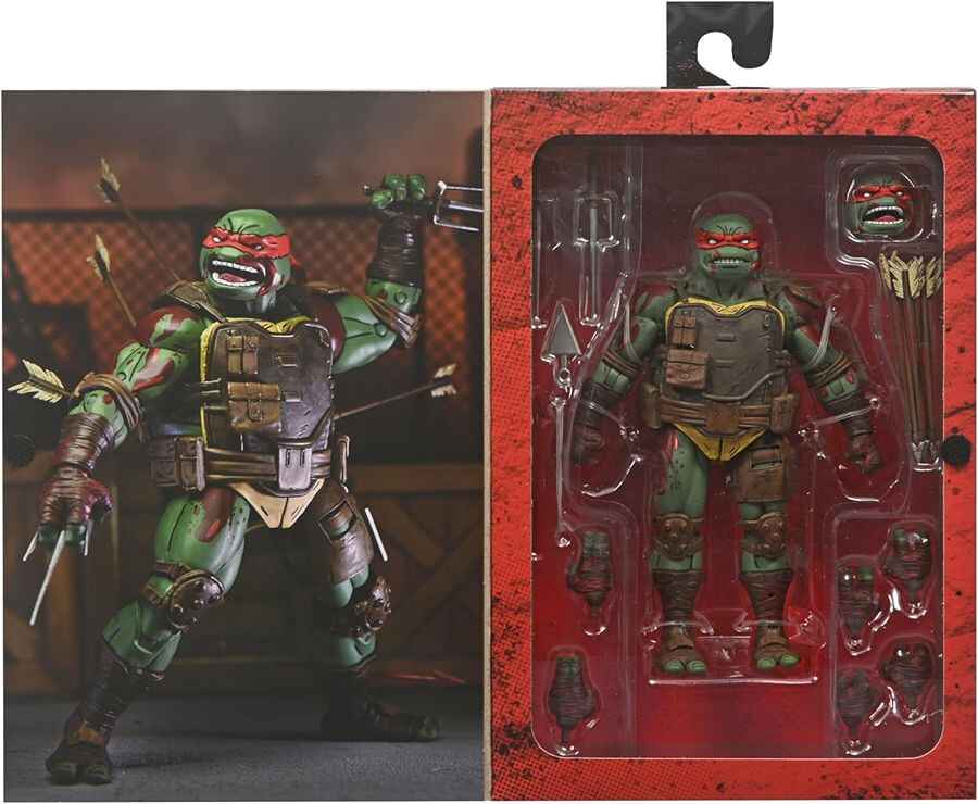 Teenage Mutant Ninja Turtles Comics The Last Ronin Raphael First To Fall Ultimate 7 Inch Action Figure