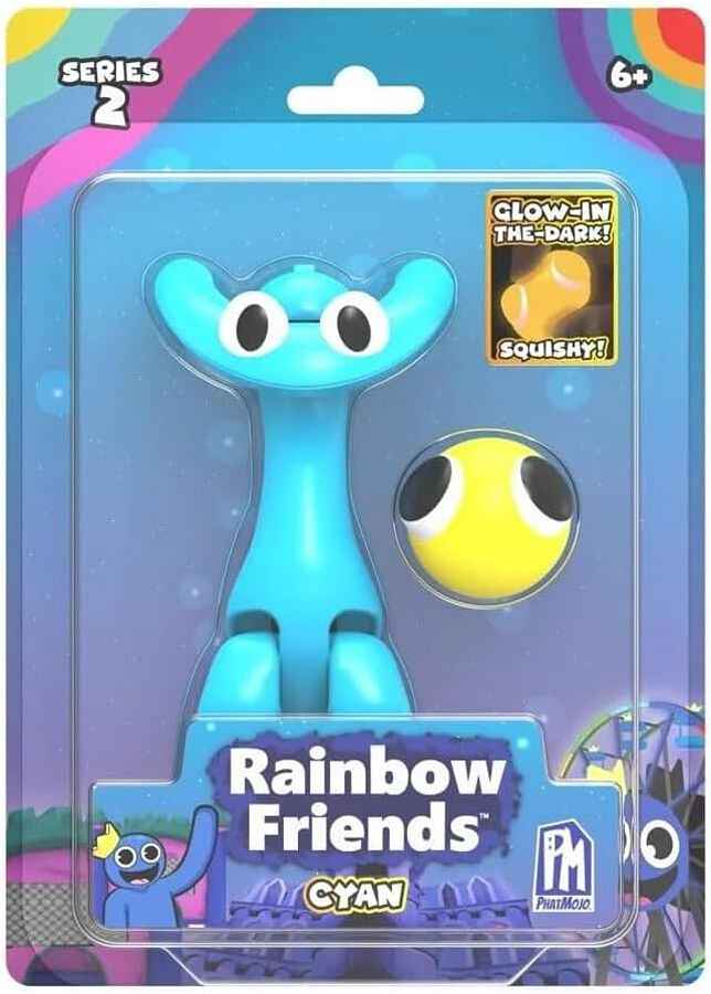 Rainbow Friends Roblox Series 2 Cyan 5 Inch Action Figure