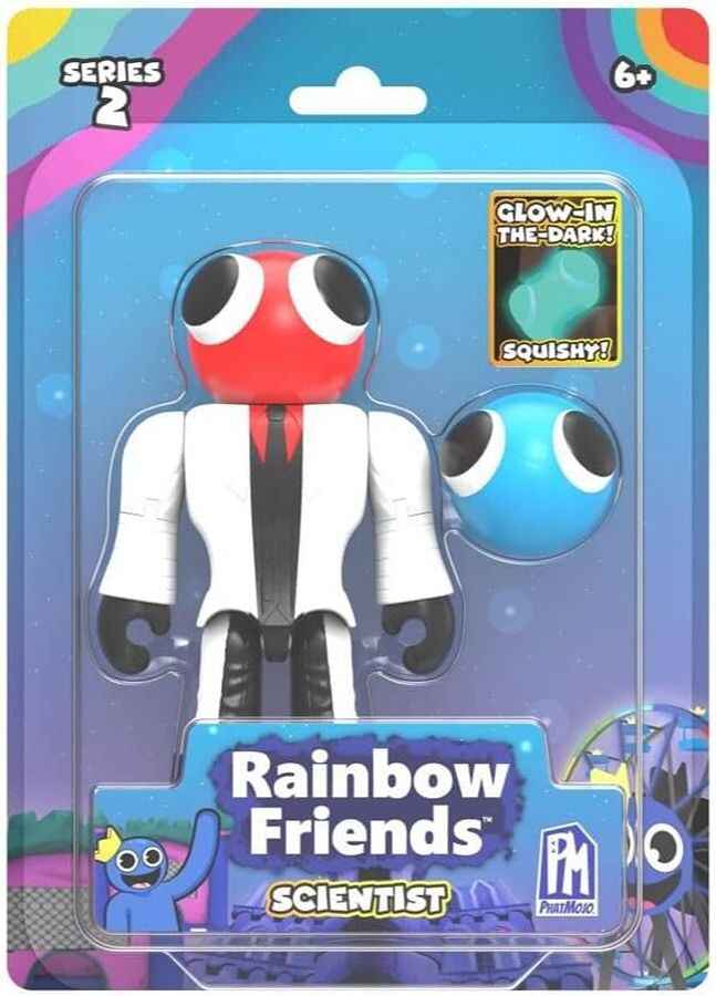 Rainbow Friends Roblox Series 2 Scientist 5 Inch Action Figure