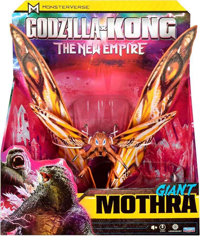 Godzilla X Kong 2 The New Empire Movie Mothra Giant 11 Inch Action Figure