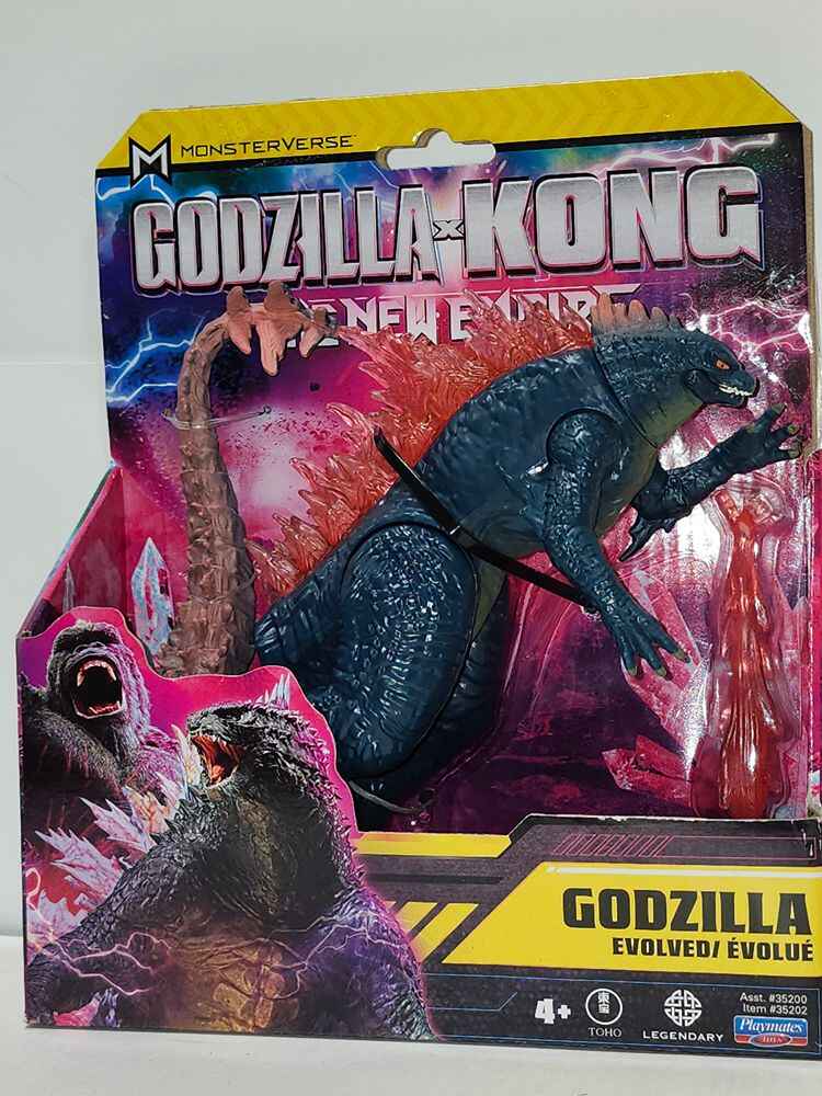 Godzilla X Kong 2 The New Empire Movie Godzilla Evolved (W Heat Ray) 6 Inch Action Figure