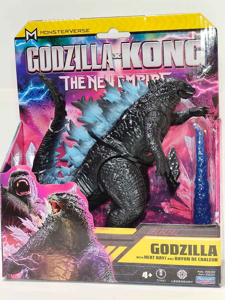 Godzilla X Kong 2 The New Empire Movie Godzilla (W Heat Ray) 6 Inch Action Figure
