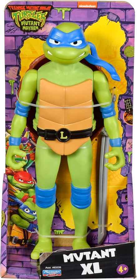 Teenage Mutant Ninja Turtles Mutant Mayhem XL 9.5 Inch Action Figure - Leonardo