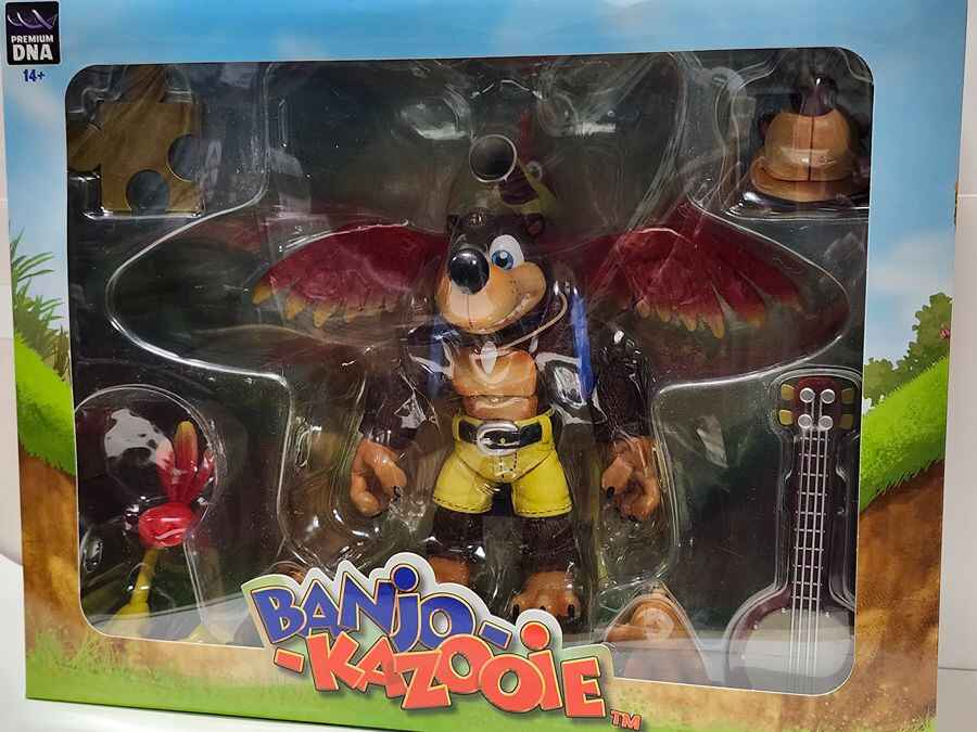 Banjo 7.5 Inch Figure and Kazooie Deluxe Figure 2-Pack