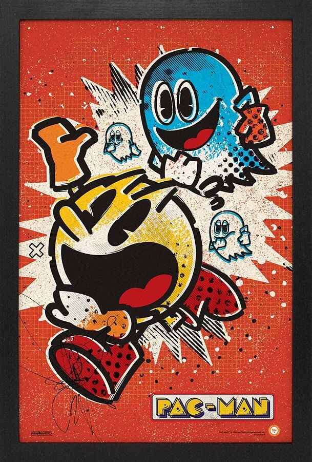 Wall Art Pac-Man Vintage 