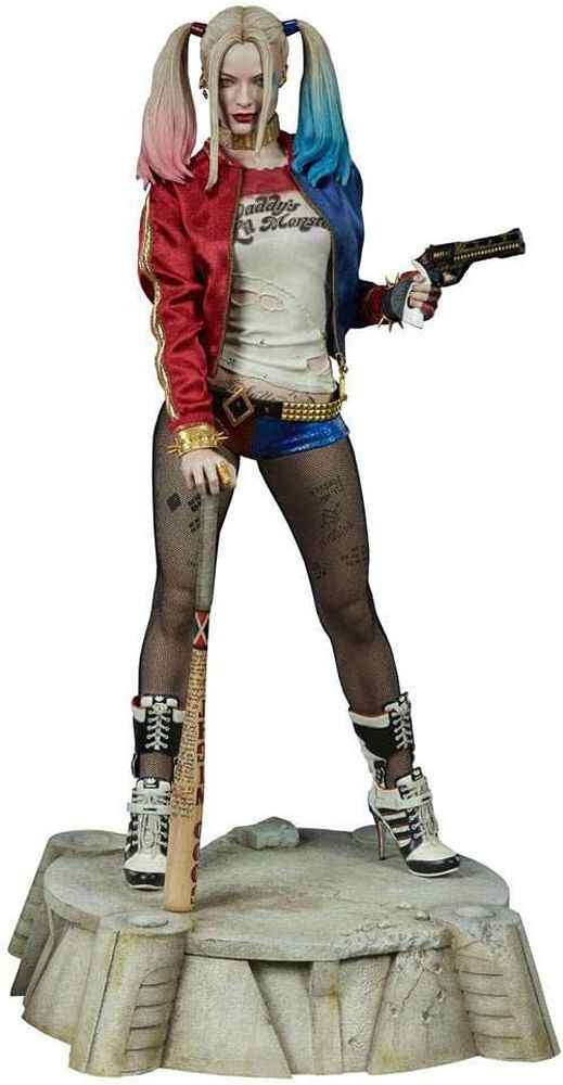 DC Suicide Squad Harley Quinn 19 Inch Premium Format Statue Sideshow 300656