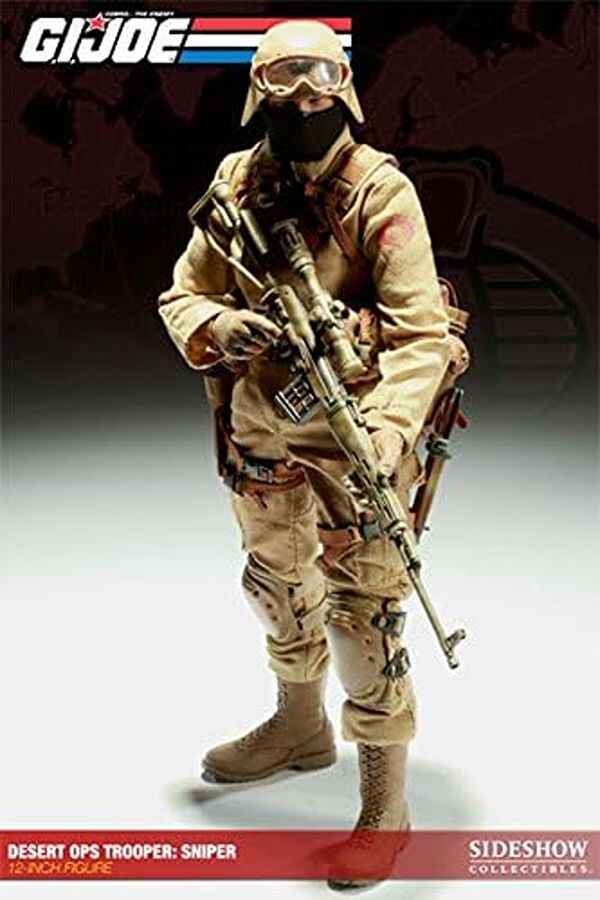 G.I. Joe Desert OPS Trooper Sniper 12 Inch 1/6 Scale Figure #100078