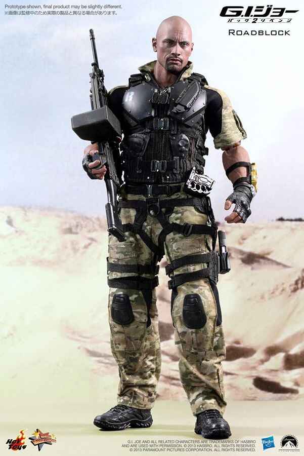 G.I. Joe Retaliation Movie Roadblock 12 Inch 1/6 Scale Figure #902009 MMS199