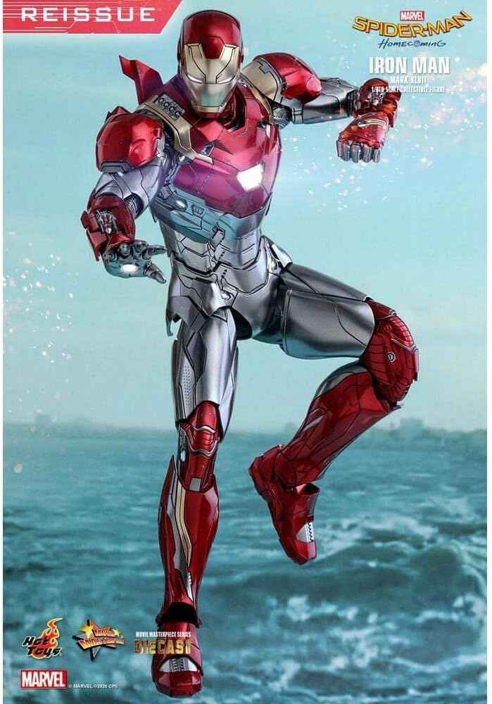 Spider-Man Homecoming Marvel Iron Man Mark XLVII (47) (Reissue)(Diecast) 12 Inch 1/6 Scale Figure MMS427-D19 905743