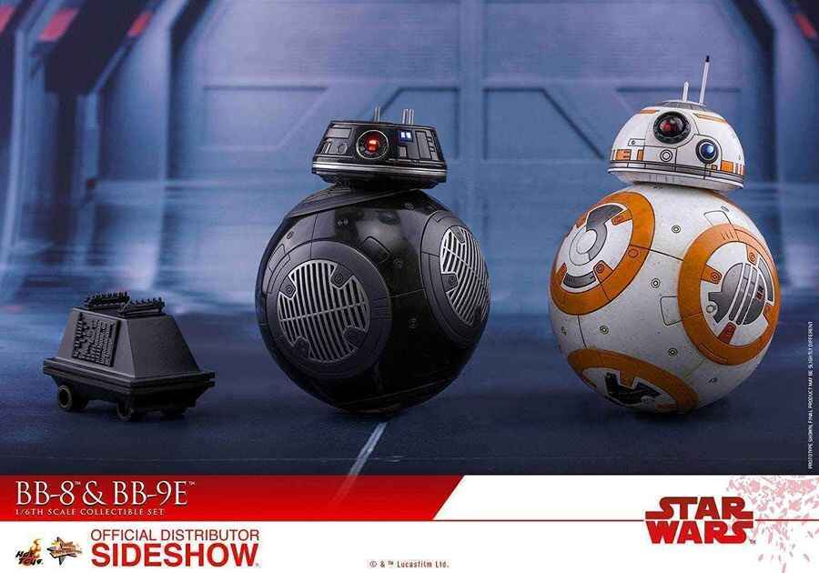 Star Wars EP 8 The Last Jedi - BB-8 & BB-9 1/6 Scale 4 Inch Collectible Figure MMS442 903190