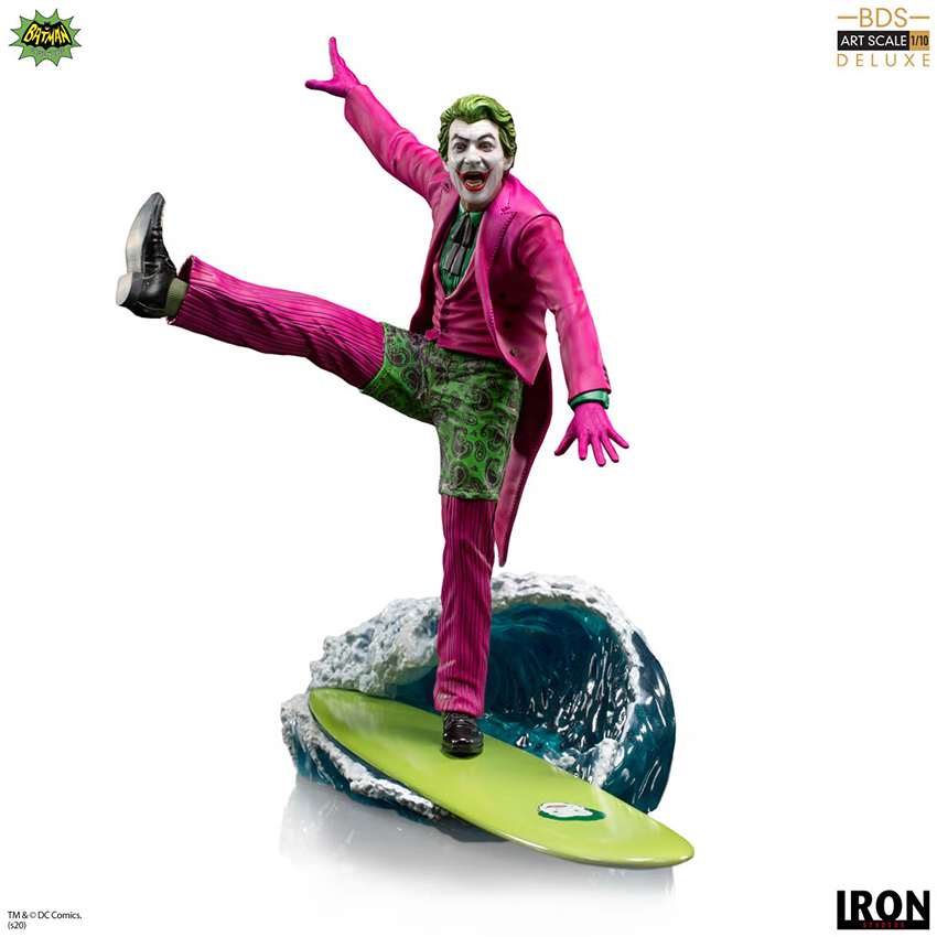 DC Comics Batman 1966 TV Show The Joker 9 Inch 1/10 BDS Art Scale Statue Figure 906727
