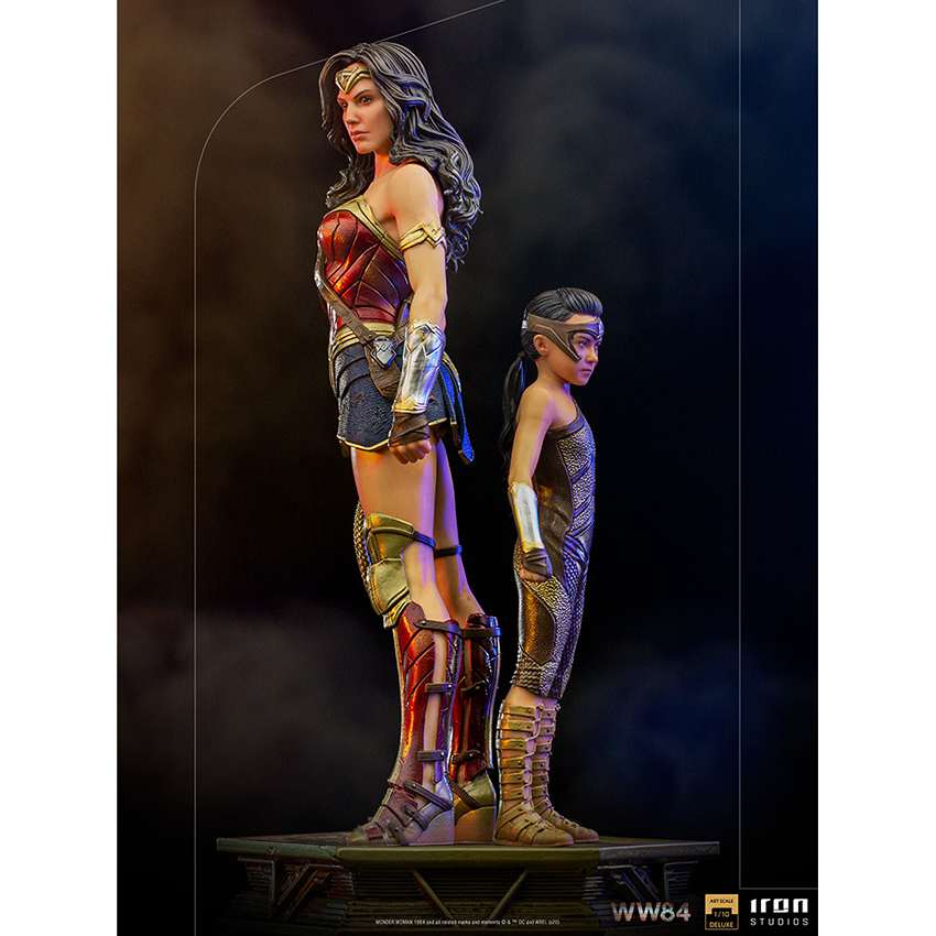 DC Comics WW84 Wonder Woman and Young Diana 8 Inch 1/10 Art Scale Collectible Statue 906714