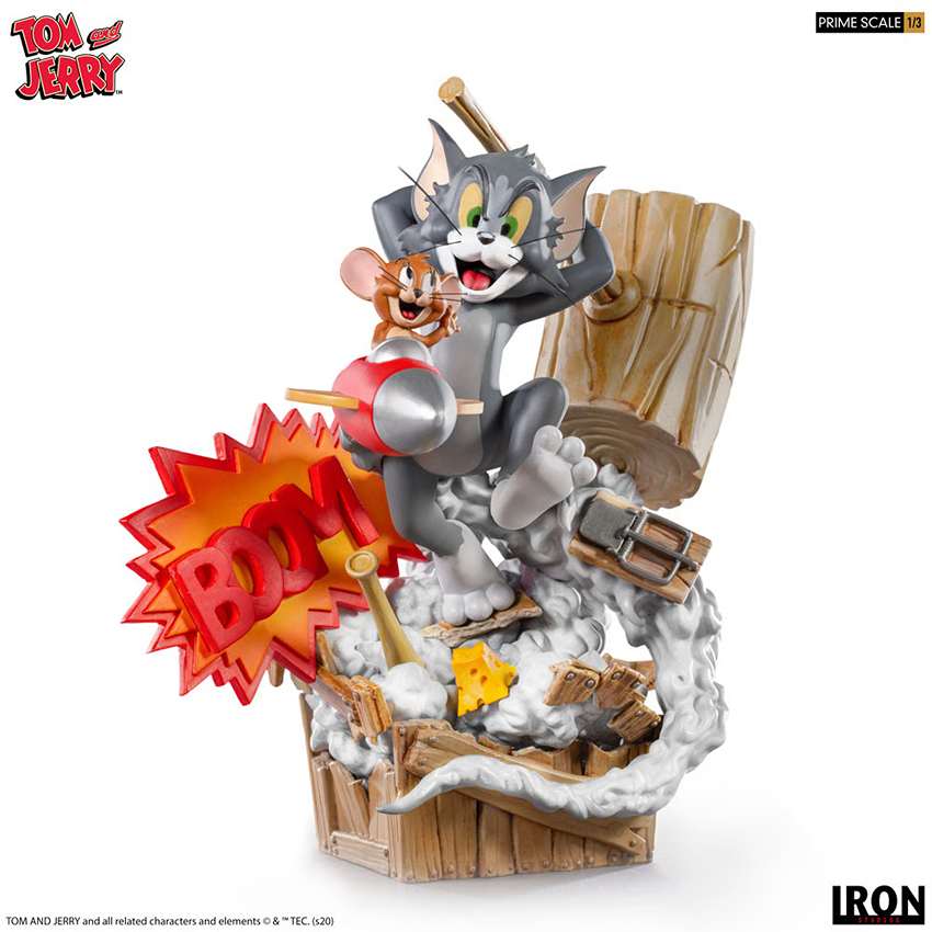 Tom & Jerry 10 Inch 1/3 Prime Scale Figure Statue