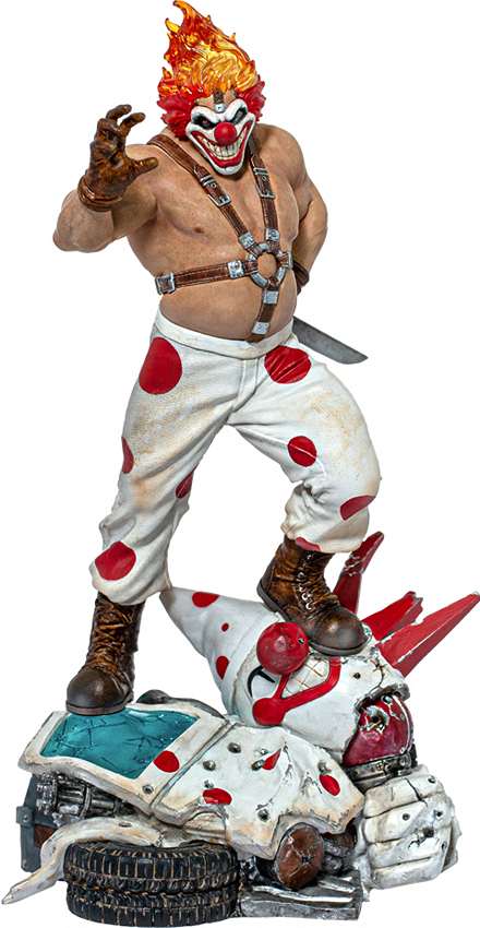 Twisted Metal Sweet Tooth Needles Kane 1/10 BDS Art Scale 11 Inch Figure Statue 908892