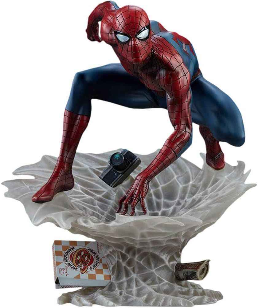 SIDESHOW TOYS: Impression d'art Spider-Man Peter Parker 30 x 46 cm - Objets  de collection Sideshow sans cadre - Vendiloshop
