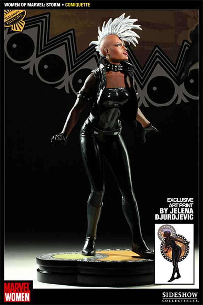 Marvel Collectibles Woman of Marvel: Storm Comiquette Exclusive 17 Inch Statue Sideshow 2001161