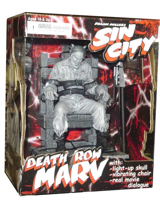 シンシティ SINCITY【マーヴ MARV】Death Row未開封 Sin City Marv 7 Inch Death Row Electric Chair – figurineforall.com