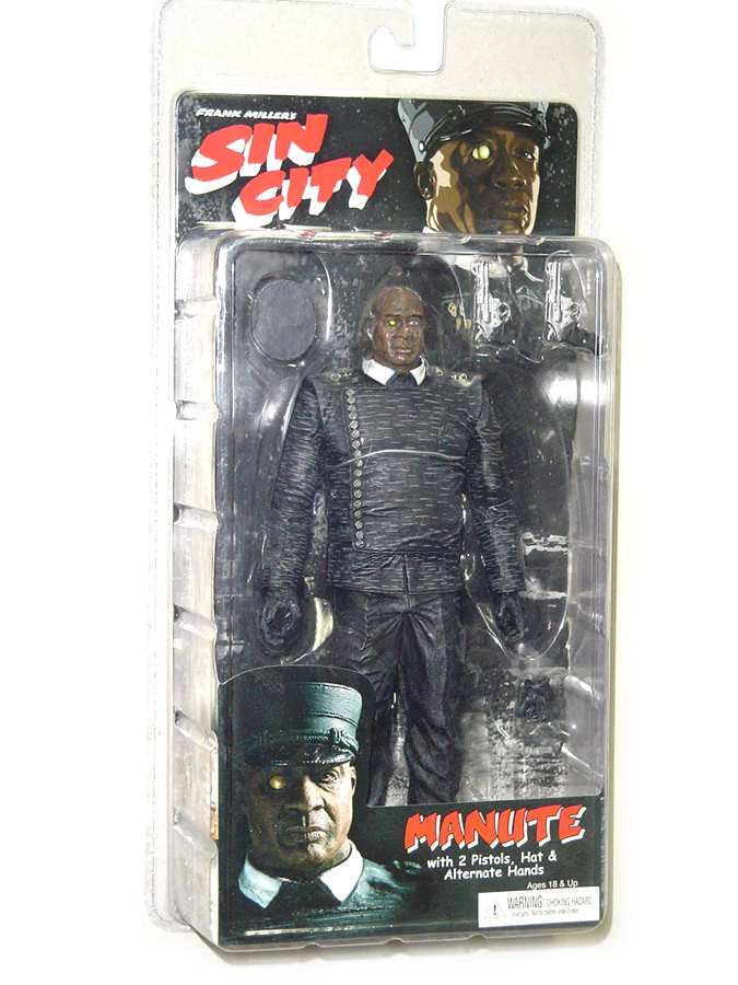 Sin City Series 1 Manute (Color) 7 Inch Action Figure