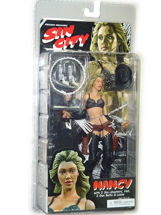 Sin City Series 1 Nancy (Color) 7 Inch Action Figure