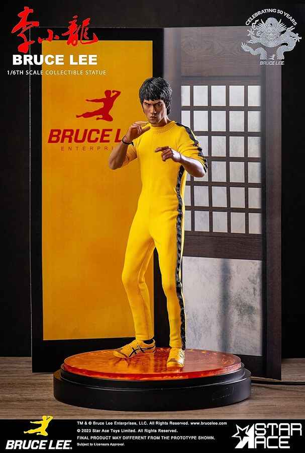 Bruce Lee Game of Death 1/6 Scale Collection 12 Inch Deluxe Version Resin Statue