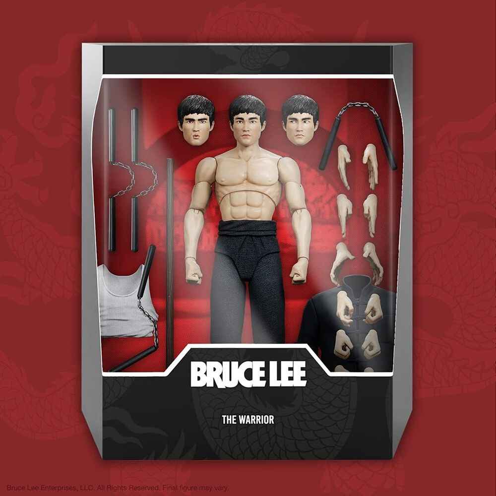 Bruce Lee Ultimates Bruce The Warrior 7 Inch Action Figure