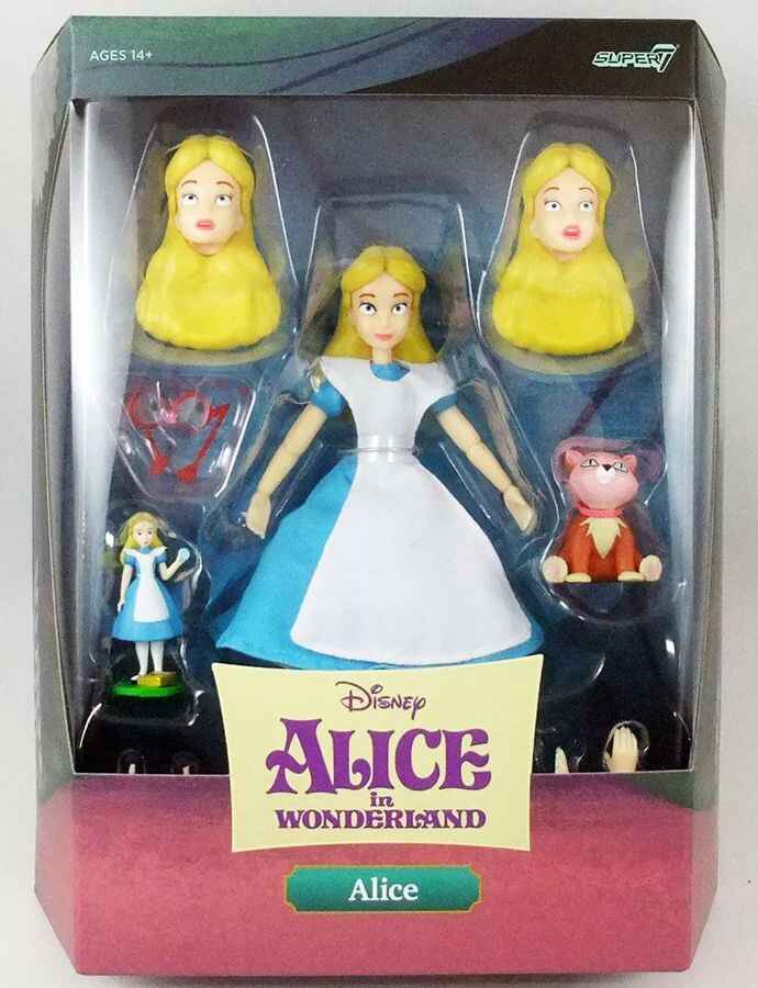 Disney Ultimates Wave 2 Alice (Alice in Wonderland) 7 Inch Scale Action Figure