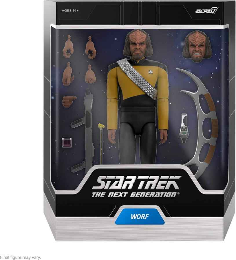 Star Trek The Next Generation Ultimates Worf 7 Inch Scale Action Figure