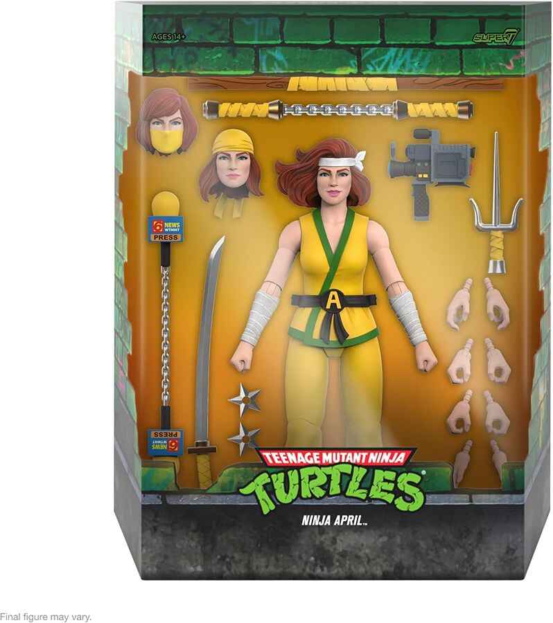 Teenage Mutant Ninja Turtles Ultimates Ninja April O'Neil 6 Inch Action Figure