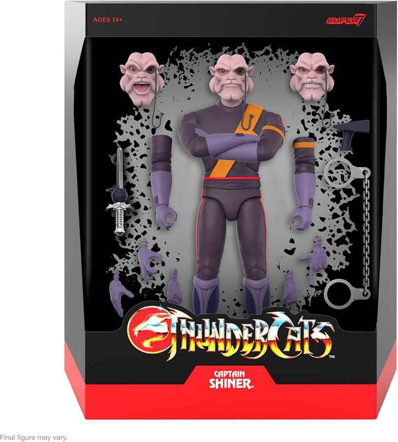 Thundercats Ultimates Captain Shiner 7 Inch Scale Action Figure