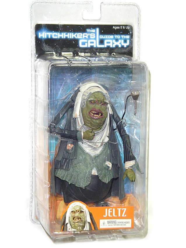 Hitchhikers Guide To The Galaxy Jeltz 7 Inch Action Figure