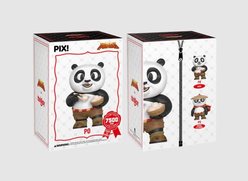 PIX! Kung Fu Panda Po (Dumplings) Vinyl Figure