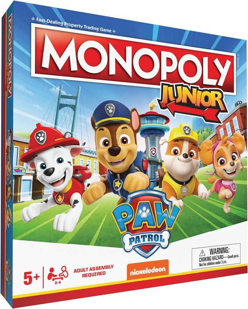 Monopoly Jr Paw Patrol Board Game